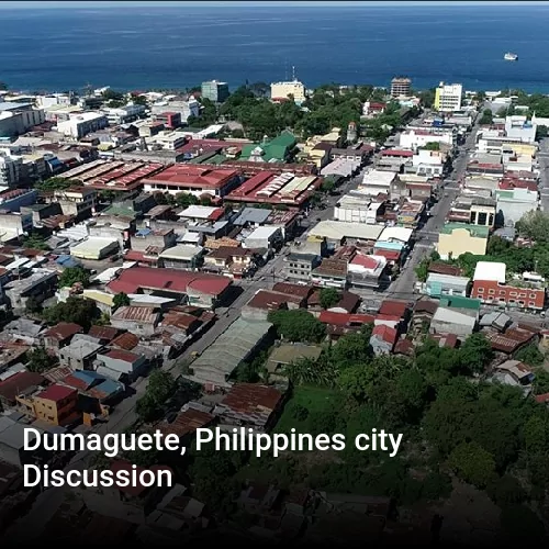 Dumaguete, Philippines city Discussion