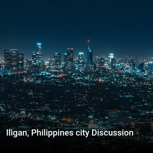 Iligan, Philippines city Discussion