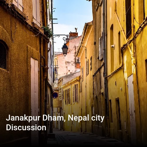 Janakpur Dham, Nepal city Discussion