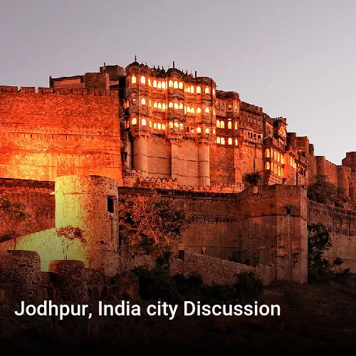 Jodhpur, India city Discussion
