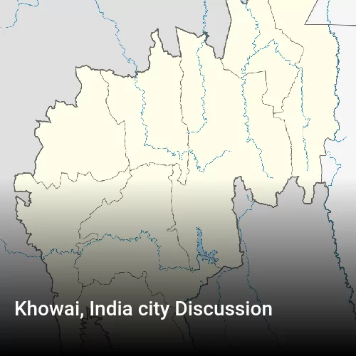 Khowai, India city Discussion