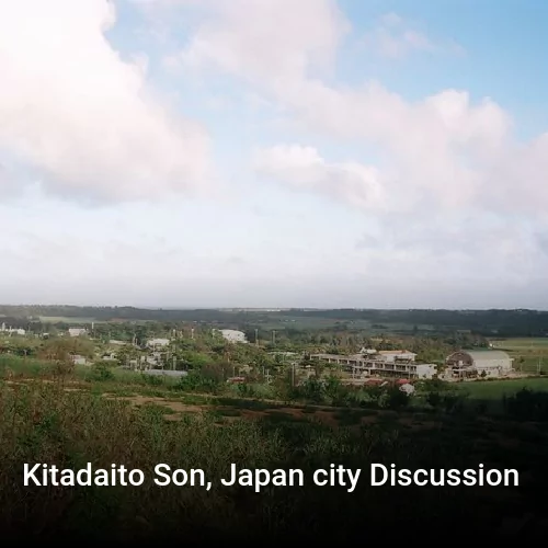 Kitadaito Son, Japan city Discussion