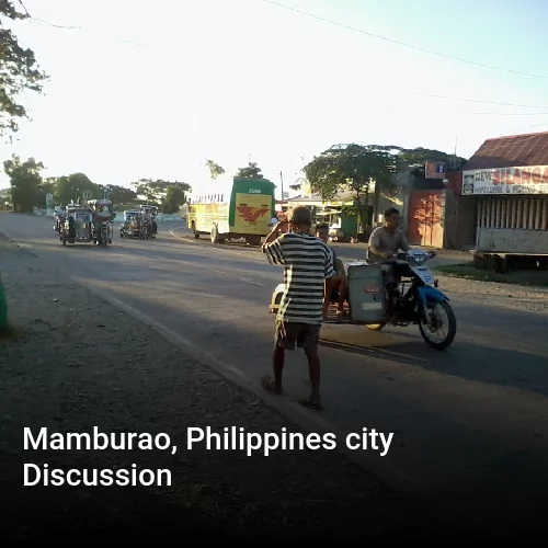 Mamburao, Philippines city Discussion
