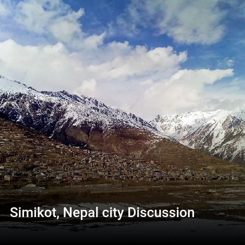 Simikot, Nepal city Discussion