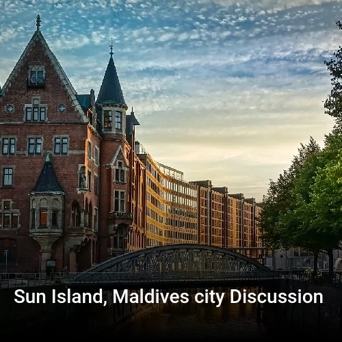 Sun Island, Maldives city Discussion