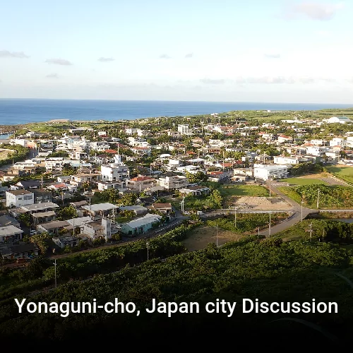 Yonaguni-cho, Japan city Discussion