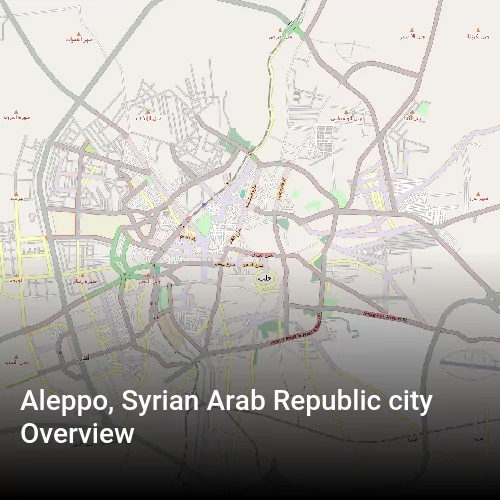 Aleppo, Syrian Arab Republic city Overview