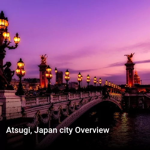 Atsugi, Japan city Overview