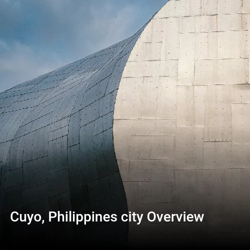 Cuyo, Philippines city Overview