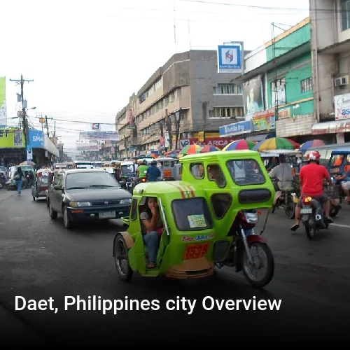 Daet, Philippines city Overview