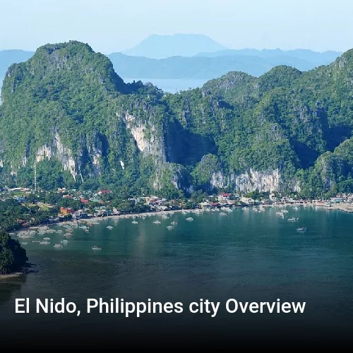 El Nido, Philippines city Overview