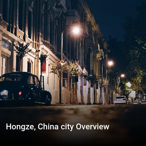 Hongze, China city Overview