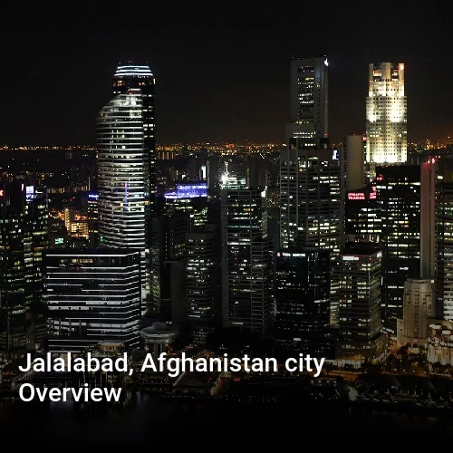 Jalalabad, Afghanistan city Overview
