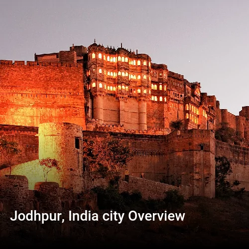 Jodhpur, India city Overview