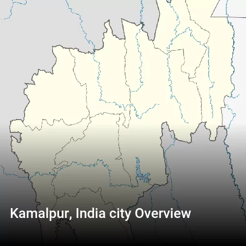 Kamalpur, India city Overview