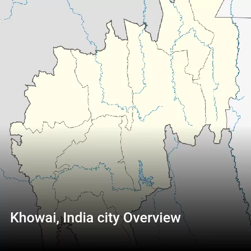 Khowai, India city Overview