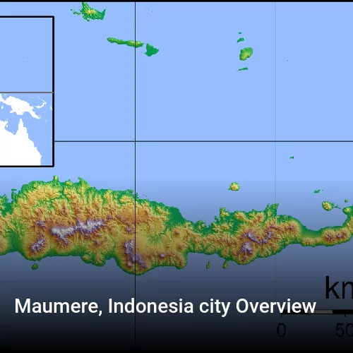 Maumere, Indonesia city Overview