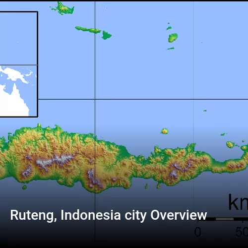 Ruteng, Indonesia city Overview