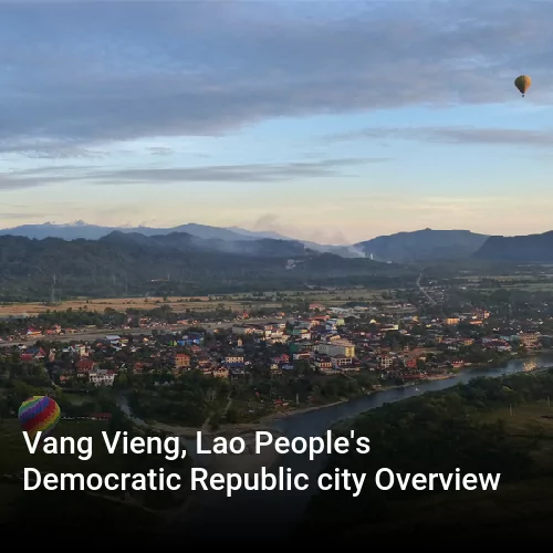 Vang Vieng, Lao People's Democratic Republic city Overview
