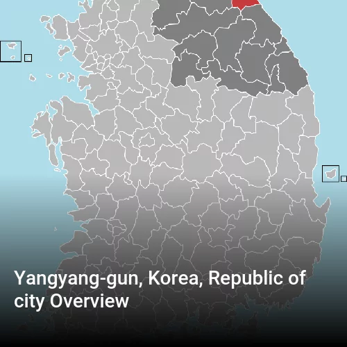 Yangyang-gun, Korea, Republic of city Overview