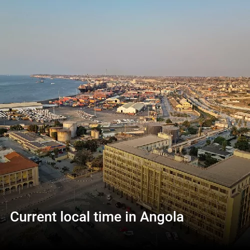 Current local time in Angola