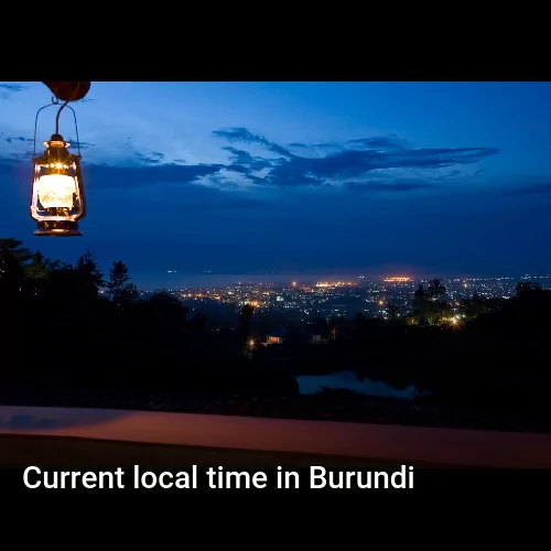 Точное время в стране Бурунди