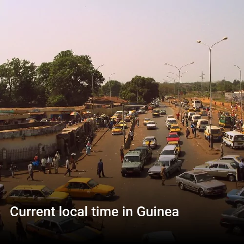 Current local time in Guinea