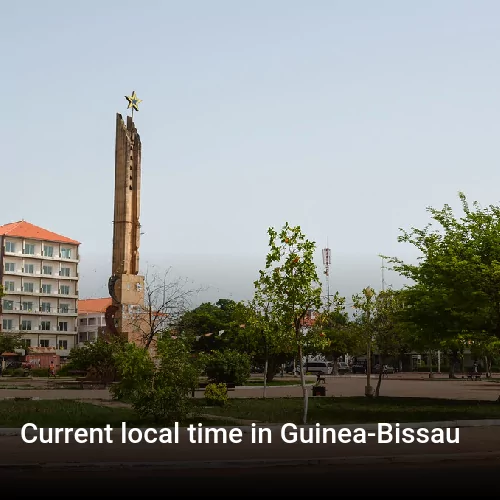 Current local time in Guinea-Bissau