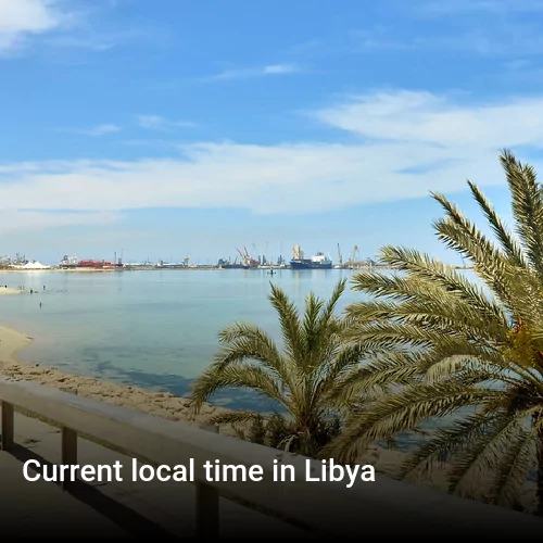 Current local time in Libya