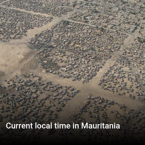 Current local time in Mauritania
