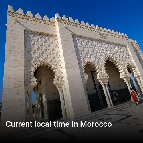Current local time in Morocco