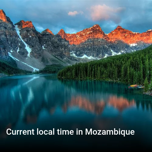 Current local time in Mozambique