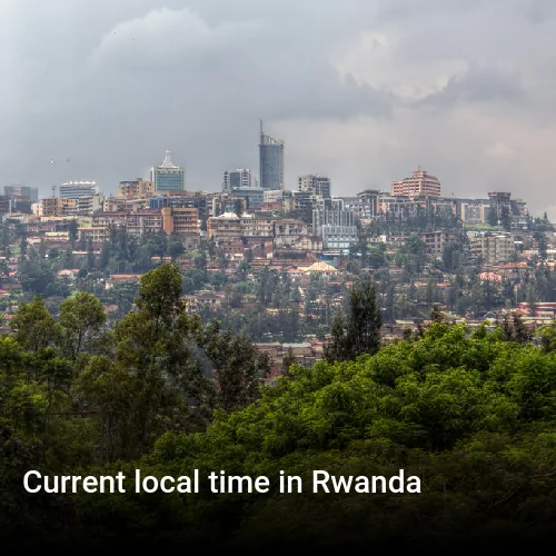 Current local time in Rwanda