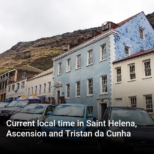 Current local time in Saint Helena, Ascension and Tristan da Cunha
