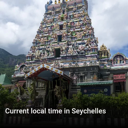 Current local time in Seychelles. What time is now in