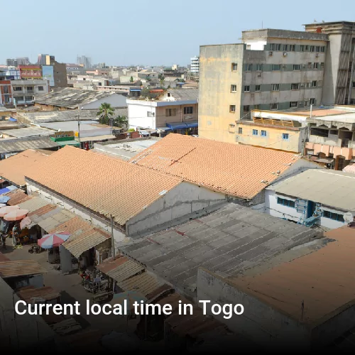Current local time in Togo