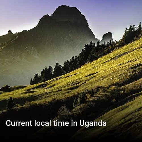 Current local time in Uganda