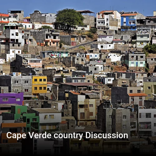 Cape Verde country Discussion