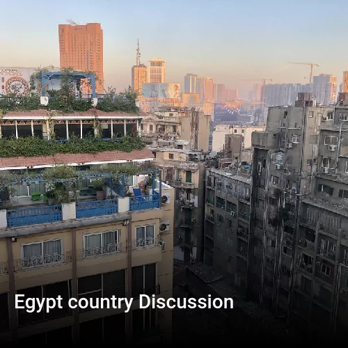 Egypt country Discussion