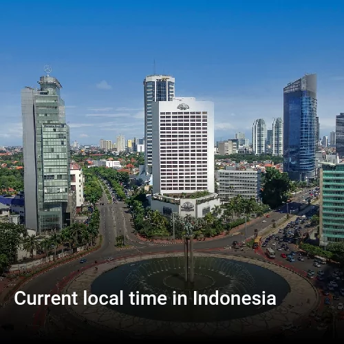 Точное время в стране Индонезия