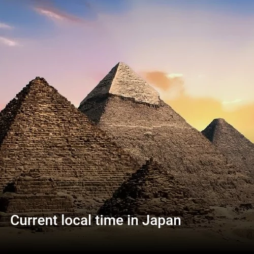 Current local time in Japan