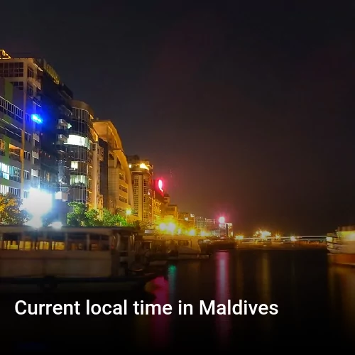 Current local time in Maldives