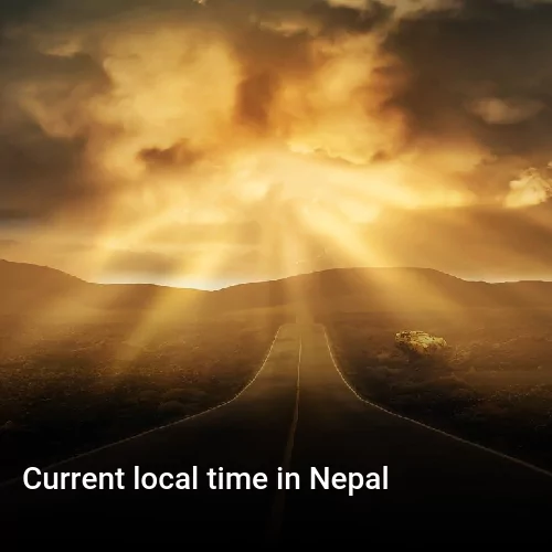 Current local time in Nepal