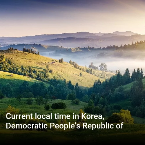 Current local time in Korea, Democratic People's Republic of