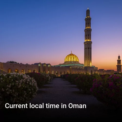 Current local time in Oman