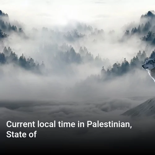Current local time in Palestinian, State of