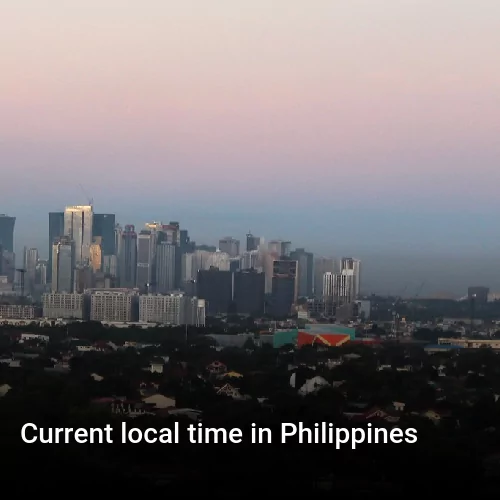 Current local time in Philippines