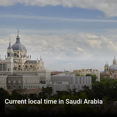 Current local time in Saudi Arabia