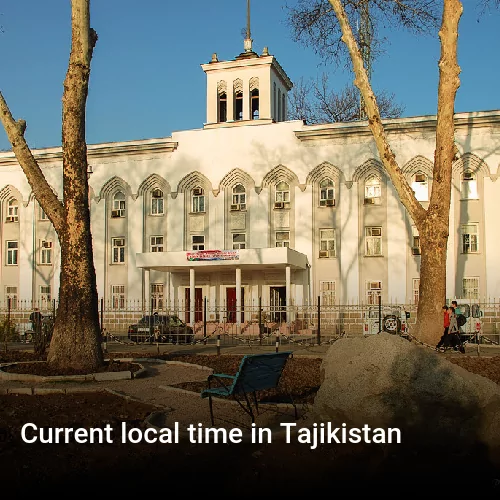 Current local time in Tajikistan