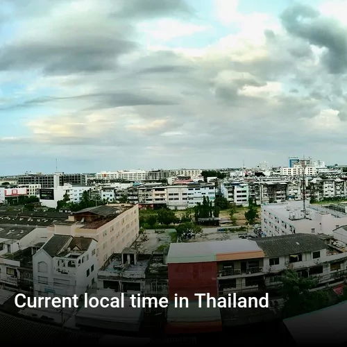 Current local time in Thailand